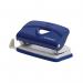 Q-Connect Lightweight Metal Desk Hole Punch Blue KF14215 KF14215
