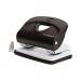 Q-Connect Medium Duty Metal Desk Hole Punch Black KF14217 KF14217