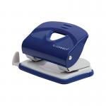 Q-Connect Medium Duty Metal Desk Hole Punch Blue KF14218 KF14218