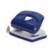 Q-Connect Medium Duty Metal Desk Hole Punch Blue KF14218 KF14218