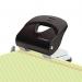 Q-Connect Standard Duty Metal Desk Hole Punch Black KF14220 KF14220