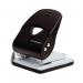 Q-Connect Heavy Duty Metal Desk Hole Punch Black KF14221 KF14221