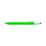 Q-Connect Biodegradable Ball Point Pen Rtract Blu (Pack of 12) KF15625 KF14625