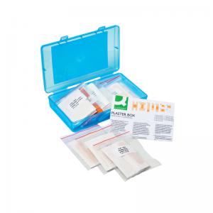 Q-Connect Reclosable Plaster Box Assorted Plasters Pack Of 100 KF14628