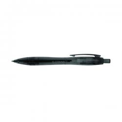 Retractable Ballpoint Pen Medium Black (Pack of 10)