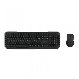 Q-Connect Black Wireless Keyboard/Mouse KF15397 KF15397