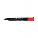 Q-Connect Flipchart Marker Bullet tip 2mm Red Pack of 10 KF15399 KF15399