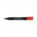 Q-Connect Flipchart Marker Bullet tip 2mm Red Pack of 10 KF15399 KF15399