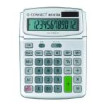 Q-Connect Large Table Top 12 Digit Calculator Grey KF15758 KF15758