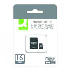 Q-Connect 16GB Micro SD Card Class 10 KF16012 KF16012