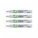 Q-Connect Chalk Markers Medium Tip White (Pack of 4) KF16282 KF16282