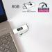 Q-Connect USB Flash Drive 3.2 8GB Silver KF16368 KF16368