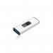 Q-Connect USB 3.0 Slider 16GB Flash Drive Silver/Black KF16369 KF16369