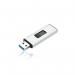 Q-Connect USB 3.0 Slider 32GB Flash Drive Silver/Black KF16370 KF16370