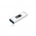 Q-Connect USB 3.0 Slider 32GB Flash Drive SilverBlack KF16370 KF16370