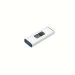 Q-Connect USB 3.0 Slider 128GB Flash Drive Silver/Black KF16375 KF16375