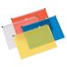 Q-Connect Document Zip Wallet A4 Assorted (Pack of 20) KF16552