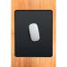 Q-Connect Mouse Mat 32 x 27cm Black Fabric KF17420 KF17420
