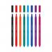 Q-Connect Triangular Fineliners Assorted Colour (Pack of 8) KF18050 KF18050