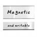 Q-Connect Magnetic Racking Strip White PVC 20mmx1.5mmx5m KF18990 KF18990