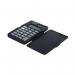 Q-Connect 8 Digit Pocket Calculator with Cover Black KF19062 KF19062