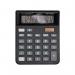 Q-Connect 12 Digit Table Top Calculator Medium Black KF19065 KF19065