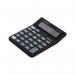 Q-Connect 12 Digit Table Top Calculator Medium Black KF19065 KF19065