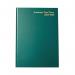 Academic Diary Day Per Page A4 Green 2025-26 KF1A4AGN25 KF1A4AGN25