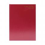 Academic Diary Day Per Page A5 Burgundy 2024-25 KF1A5ABG24 KF1A5ABG24