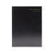 Academic Diary A5 Day Per Page 2019-20 Black KF1A5ABK19