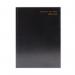 5 Star Academic Diary Day Per Page A5 Black 2025-2026 KF1A5ABK25 KF1A5ABK25