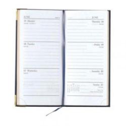 Cheap Stationery Supply of Condiary Executive 2014 Diary Slim Week to View Portrait Blue KF1GCBU14 Office Statationery