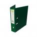 Q-Connect 70mm Lever Arch File Polypropylene Foolscap Green (Pack of 10) KF20028 KF20028