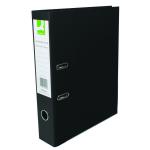 Q-Connect Lever Arch File Paperbacked Foolscap Black (Pack of 10) KF20029 KF20029