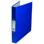 Q-Connect 2 Ring 25mm Paper Over Board Blue A4 Binder (Pack of 10) KF20035 KF20035