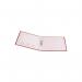 Q-Connect 2 Ring 25mm Paper Over Board Red A4 Binder (10 Pack) KF20036 KF20036