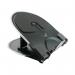 The Q-Connect Laptop Stands Q-Connect Aluminium Laptop Stand is sleek and modern in black and silver. Its sturdy design provides the perfect angle for typing and viewing on your laptop, making it ideal for any workspace.