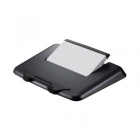 Q-Connect Plastic Laptop Stand Black KF20078 KF20078