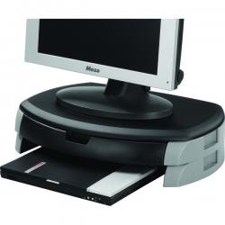 Cheap Stationery Supply of Q-Connect Monitor/Printer Stand Black/Grey KF20081 KF20081 Office Statationery
