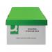 Q-Connect Business Storage Box 335x400x250mm Green and White (10 Pack) KF21660 KF21660