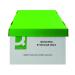 Q-Connect Business Storage Box 335x400x250mm Green and White (Pack of 10) KF21660