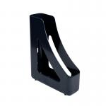 The Q-Connect Executive Magazine Rack is designed to keep your books and magazines organized. Made of sleek black material, it stands at W78xD240xH305mm, providing plenty of space for your reading materials. Perfect for a professional or home office, this rack adds a touch of elegance to any space.