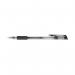 Q-Connect Gel Rollerball Pen Medium Black (Pack of 10) KF21716 KF21716