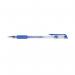 Q-Connect Gel Rollerball Pen Medium Blue (Pack of 10) KF21717 KF21717