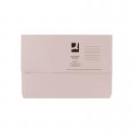 Q-Connect Document Wallet Foolscap Buff (Pack of 50) KF23010 KF23010