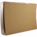 Q-Connect Kraft Square Cut Folder 170gsm Foolscap Buff (Pack of 100) KF23025 KF23025