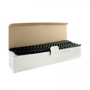 Q-Connect Black 8mm Binding Combs Pack of 100 KF24018 KF24018