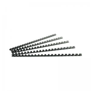 Q-Connect Black 12mm Binding Combs Pack of 100 KF24022 KF24022