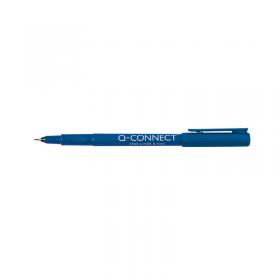 Q-Connect Blue 0.4mm Fineliner Pen (Pack of 10) KF25008 KF25008