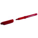 Q-Connect Fineliner Pen 0.4mm Red (Pack of 10) KF25009 KF25009